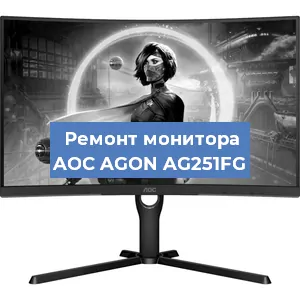 Замена ламп подсветки на мониторе AOC AGON AG251FG в Москве